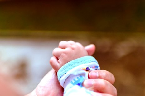Mother and Baby Hand